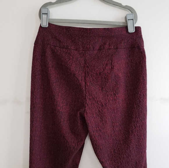 Style & Co. Petite Damask Pull On Pants PP - Picture 5 of 6